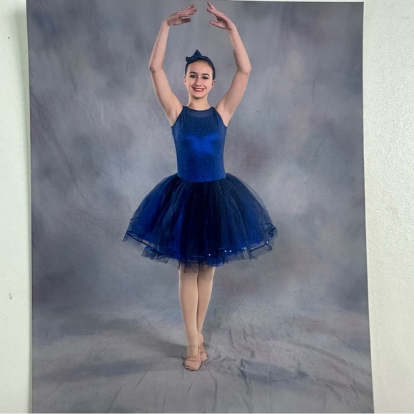 Revolution Small Adult Royal Blue A Little Night Music #814 Dance Tutu Dress - Picture 2 of 12